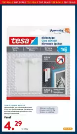 Kluswijs folder Pagina 4: Tesa klevende spijker €4,29