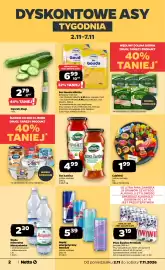 Netto gazetka tydzień 45 Strona 2: Sos Łowicz €4,99, Napój energetyczny Red Bull €5,39