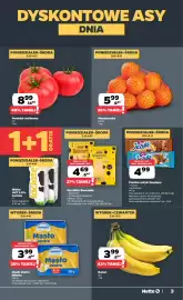 Netto gazetka tydzień 45 Strona 3: Masło ekstra Miletto €3,99, Pomidor malinowy €8,99
