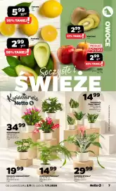 Netto gazetka tydzień 45 Strona 7: 599 1159 50% TANIEJ Cytryna luz 1 kg OWOCE 99 729 58% TANIEJ Awokado 1 szt. 299 479 37%