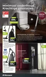 EP Beerepoot folder Pagina 6: AEG Steelstofzuiger (AP91AB21SW) €399,00, AEG Stofzuiger (AB81A2DG) €199,00