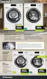 EP Beerepoot folder Pagina 8: Miele wasmachine €1.799,00, Miele Wasmachine (WEB 375 WPS) €1.199,00