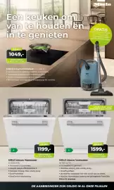 EP Beerepoot folder Pagina 9: Miele keukenapparatuur; Een keuken omb van te houden en in te genieten Miele GRATIS MIELE