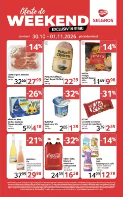 Selgros (valid până la 1-11)