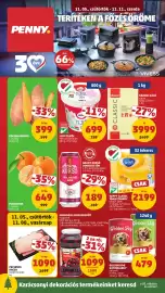 PENNY akciós újság hét 45 Oldal 1: Pecseneye kacsa €1.090,00, Édesburgonya €399,00