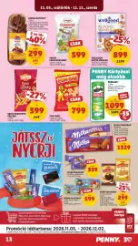 PENNY akciós újság hét 45 Oldal 17: Mogyi földimogyoró €599,00, Pom-bar original, sajtos €799,00