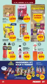 PENNY akciós újság hét 45 Oldal 19: Cafe frei 3in1 €1.699,00, Cafe Frei kávékapszula €1.599,00