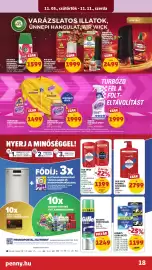 PENNY akciós újság hét 45 Oldal 22: Old Spice pumpás tusfürdő €2.799,00, Gillette borotvagél €1.249,00