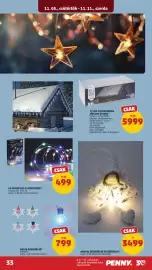 PENNY akciós újság hét 45 Oldal 37: Angyal dekoráció világítással €3.499,00, Jégcsap desing €5.999,00