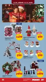 PENNY akciós újság hét 45 Oldal 39: Karácsonyi ajtókoszorú €2.999,00, Karácsonyi jelenet €19.999,00