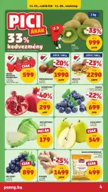 PENNY akciós újság hét 45 Oldal 4: Áfonya €699,00, Törökmogyoró €1.990,00
