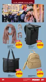 PENNY akciós újság hét 45 Oldal 43: Vivess hátizsák €5.999,00, Vivess bevásárló táska €2.999,00