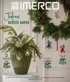 Imerco tilbudsavis Side 1: 日田 IMERCO ӨШ Julens BEDSTE GAVER eb erik bagger سماء) KUN HOS IMERCO Lilje vase 25 cm 34995 SPAR