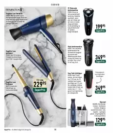 Imerco tilbudsavis Side 100: Remington style barbermaskine R4002 €349,95, Remington Easy Fade hårklipper HC500 €349,95