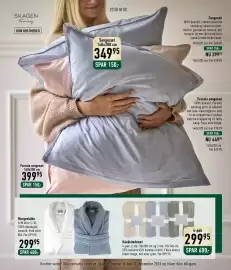 Imerco tilbudsavis Side 103: Morgenkåbe €299,95, Percale sengesæt €399,95