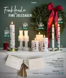 Imerco tilbudsavis Side 5: Kalenderlys med juleprint €99,95, Nøddeknækker €99,95