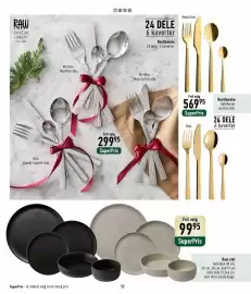 Imerco tilbudsavis Side 50: Raw stel €99,95, Glat. 24 dele 6 kuverter €12,00