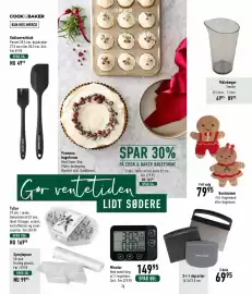 Imerco tilbudsavis Side 76: Bordskåner €79,95, Cook Baker 3-i-1 dejcutter €69,95