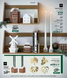 Imerco tilbudsavis Side 8: KÄHLER Gingerbread lyshus 20 cm 29995 SuperPris Gingerbread juleophæng 2-pak. Brun/hvid. 2-pak