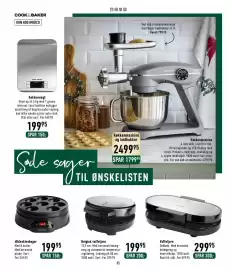 Imerco tilbudsavis Side 85: Cook & Bake æbleskivebager €199,95, Vaffeljern €299,95