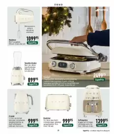 Imerco tilbudsavis Side 89: Smege el-kedel €999,95, Smer Handmixer €1.099,95