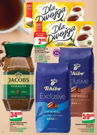 Dino gazetka Strona 4: Kawa rozpuszczalna Jacobs Krönung €34,99, Kawa ziarnista Tchibo Exclusive Medium Roast €59,69