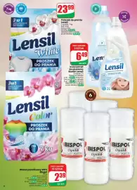 Dino gazetka Strona 6: Wkład parafinowy WP3 Bispol €2,39, Koncentrat do płukania tkanin Lensil €6,49