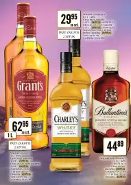 Dino gazetka | Alkohole Strona 3: Whisky Grant's Triple Wood €62,95, Whisky Ballantine's Finest €44,89