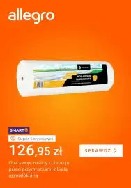 Allegro gazetka tydzień 44 Strona 2: Agrowłóknina okryciowa biała 1,6x100 m 70 Gsm Springos €126,95