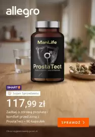 Allegro gazetka tydzień 44 Strona 5: Suplement diety ProstaTect ManLife €117,99