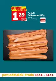 Topaz gazetka Strona 2: superna 1 Parówki 29 Delikatesowe 100 g 1009 Sokołów Cena za 100 g (12,90 zł/kg) SOKOŁÓW SOKOŁOW