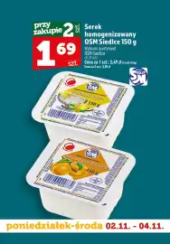 Topaz gazetka Strona 4: Serek homogenizowany OSM Siedlce €1,69