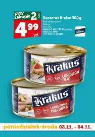 Topaz gazetka Strona 5: Konserwa Krakus €4,99, Krakus Luncheon Meat €2,99