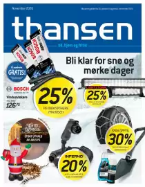 Thansen kundeavis Side 1: Vindusviskere, ALLE LIGHTSTORM EKSTRALYS