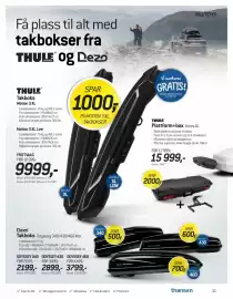 Thansen kundeavis Side 11: Plattform+box Arcos XL €15.999,00, Takboks Motion 3 XL €9.999,00