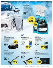 Thansen kundeavis Side 2: Optimize Isfjerner 500 ml €39,95, RAZE Frontrutetrekk €83,30