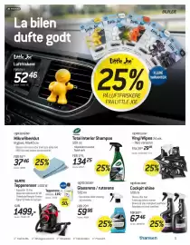 Thansen kundeavis Side 5: Luftfriskere €52,46, Total Interior Shampoo €134,25