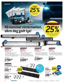 Thansen kundeavis Side 6: 25% PÅ ALLE PÆRER FRA RAZE, 25% PÅ ALLE LIGHTSTORM EKSTRALYS