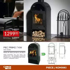 Abra gazetka Strona 10: Cena regularna: 1499.00 129900 Najniższa cena z 30 dni przed obniżką: 1499.00 LEARNWAL PIEC PRIMO 7