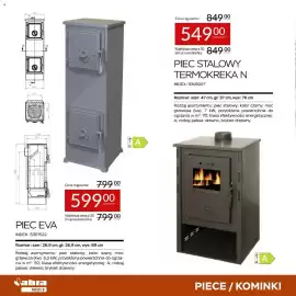 Abra gazetka Strona 12: Piec stalowy €599,00