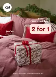 Kid Interiør kundeavis uke 45 Side 3: Sengesett i garnfarget flanell
