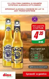 Dino gazetka | Alkohole Strona 8: Piwo Captain Jack Original €4,35