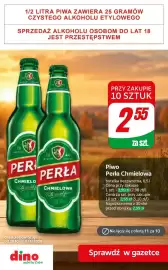 Dino gazetka | Alkohole Strona 9: Piwo Perła Chmielowa €2,55
