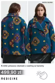 Medicine gazetka Strona 13: Krótki płaszcz damski z wełną w kwiaty Medicine €499,90
