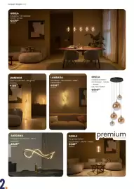 Europoint folder Pagina 2: Wandlamp - LED Dimbaar €239,95, Hanglamp Gisela €680,95
