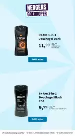 Plein.nl folder Pagina 38: Axe 3-in-1 Douchegel Black €9,99, Axe 3-in-1 Douchegel Dark €11,99