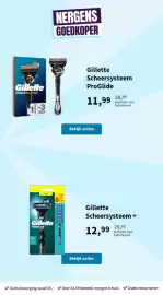 Plein.nl folder Pagina 49: Gillette scheersysteem + €12,99, Gillette scheersysteem proglide €11,99
