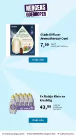 Plein.nl folder Pagina 5: SC Johnson Family Company NERGENS GOEDKOPER glade AROMATHERAPY COOL MIST DIFFUSER with light