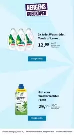 Plein.nl folder Pagina 64: Lenor Wasverzachter Fresh €29,99, 3x Ariel Wasmiddel Touch of Lenor €12,99