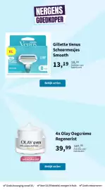 Plein.nl folder Pagina 9: Olay eyes collagen peptide 24 max €39,99, Gillette Venus scheermesjes smooth €13,19